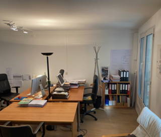 Bureau privé 25 m² 4 postes Coworking Rue de la Tombe Issoire Paris 75014 - photo 1